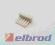 [ELBROD]Wtyk prosty druku 6PIN 2,54mm -5szt /771