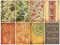 Papier SCRAPBOOKING - Zestaw 24szt -MINI KWiaty M1
