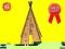 ___ Wigwam namiot indiański dla dzieci / bawełna
