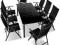 38 Zestaw mebli ogrodowych 8 krzeseł+stół