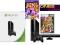 KONSOLA XBOX 360 SLIM 500GB KINECT+20 GIER+PARTY