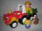 FISHER PRICE LITTLE PEOPLE TRAKTOR DZWIEK +FIGURKI