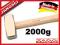 Młotek miedziany hickory Młotki miedziane 2000g