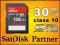 128GB SANDISK SD SDXC ULTRA HD 30MB/S CLASS 10 FV