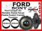 SONY głośniki 165mm Ford Mazda elipsy 5x7 Tuning