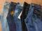 LIKWIDACJA SPODNI SPODNIE NOWE  5 SZTUK JEANS