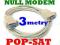 Kabel RS Null Modem 3metry FIRMA GWARANCJA 24 m-ce