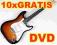 GITARA ELEKTRYCZNA STRATOCASTER 10xGRATIS -IDEALNA