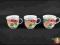 8794-1 __TABLEWARE__ FILIZANKI W KWIATY 3 SZT.