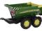 ROLLY TOYS 122165 PRZYCZEPA HALFPIPE JOHN DEERE