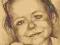 Portret. Ołówek, sephia. Wysyłka GRATIS