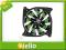 Sharkoon SHARK Blades green 120x120x25, zielony, 3