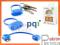 Kabel PQI 2w1 brelok do Apple iPad Air / Air 2