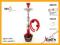 Fajka wodna shisha Lima 65cm czarno-czerwona