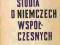 Studia o Niemczech Współczesnych 1 Wrocław Oss 965