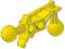 32173 Yellow Technic Ball Joint 2 x 7 with 2 Ball