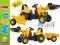 Rolly Toys TRAKTOR ROLLY KID JCB Łyżka Przyczepa