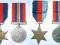 Odznaczenia: THE 1939-1945 STAR, THE WAR MEDAL