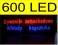 600 LED REKLAMA DYWANIKI SAMOCHODOWE WKLADY 150X35