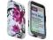 W4 Kwiaty etui Gel Motorola Defy ME525 + folia wym