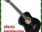 Gitara klasyczna 4/4 koncertowa czarna M034