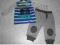 dres kpl bluzka spodnie BABALUNO 0-3m-ce 50-62cm
