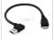 Kabel Kątowy USB 3.0 - Micro 3.0 do dysków LEWY