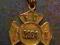 Złoty znaczek strażaka F.D.N.Y. USA XX w