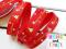WSTĄŻKA TASIEMKA RYPSOWA RED CHRISTMAS 15 mm