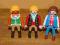 PLAYMOBIL FIGURKI DZIEWCZYNKI 3 SZTUKI