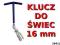 KLUCZ DO ŚWIEC SAMOCHODOWYCH 16 mm NOWY OD SS FV