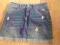 Spódniczka jeans 134