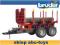Bruder 02251 Przyczepa do transportu drewna Bruder 02251 Przyczepa do transportu drewna