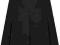 SPÓDNICZKA Z KONTAFAŁDAMI CZARNA GEORGE 135 1006