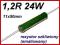 Rezystor 24W drutowy szkliwiony 1,2R  [1szt] #1028