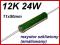 Rezystor 24W drutowy szkliwiony 12K [1szt] #Y19-03