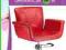 Fotel fryzjerski ELIO BD-1038 czerwony