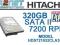 NOWY DYSK TWARDY SATA 3.5'' HITACHI 320GB FV GW-36