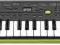 MINI KEYBOARD CASIO SA - 46 ZIELONY