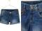 04803 ZARA GIRLS__JEANSOWE SZORTY__4-5LAT/110CM