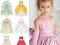 WYKRÓJ wykroje SUKIENKI 4-8 lat  # W 872