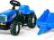 Rolly Toys - Traktor KID New Holland z przyczepą