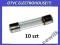 Bezpiecznik Rurkowy szklany 20mm 3,15A 10 szt