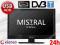 TELEWIZOR TV LED MISTRAL 15,6 HD DVB-T USB HDMI