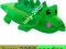 Zabawka dmuchana krokodyl 30cm dla dzieci do wody