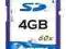 SD Card 4 GB HighSpeed 60x