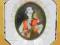 *KM* DUŻA MINIATURA MALOWANA NA KOŚCI CARL BELLMAN