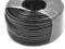 Kabel telefoniczny 6C czarny 100m