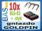 Gniazdo na GOLDPIN BLS-03 plus styki _ 10szt