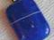 Niebieski wisior ze srebrną zawieszką (próba 925)
